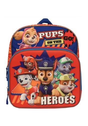 Kids Paw Patrol Heroes 14" Backpack