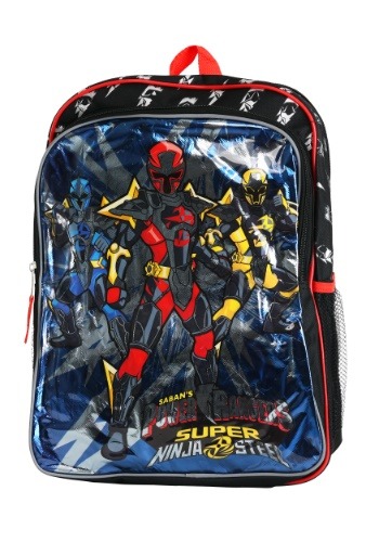 Kids Power Rangers Super Ninja Steel 16" Backpack