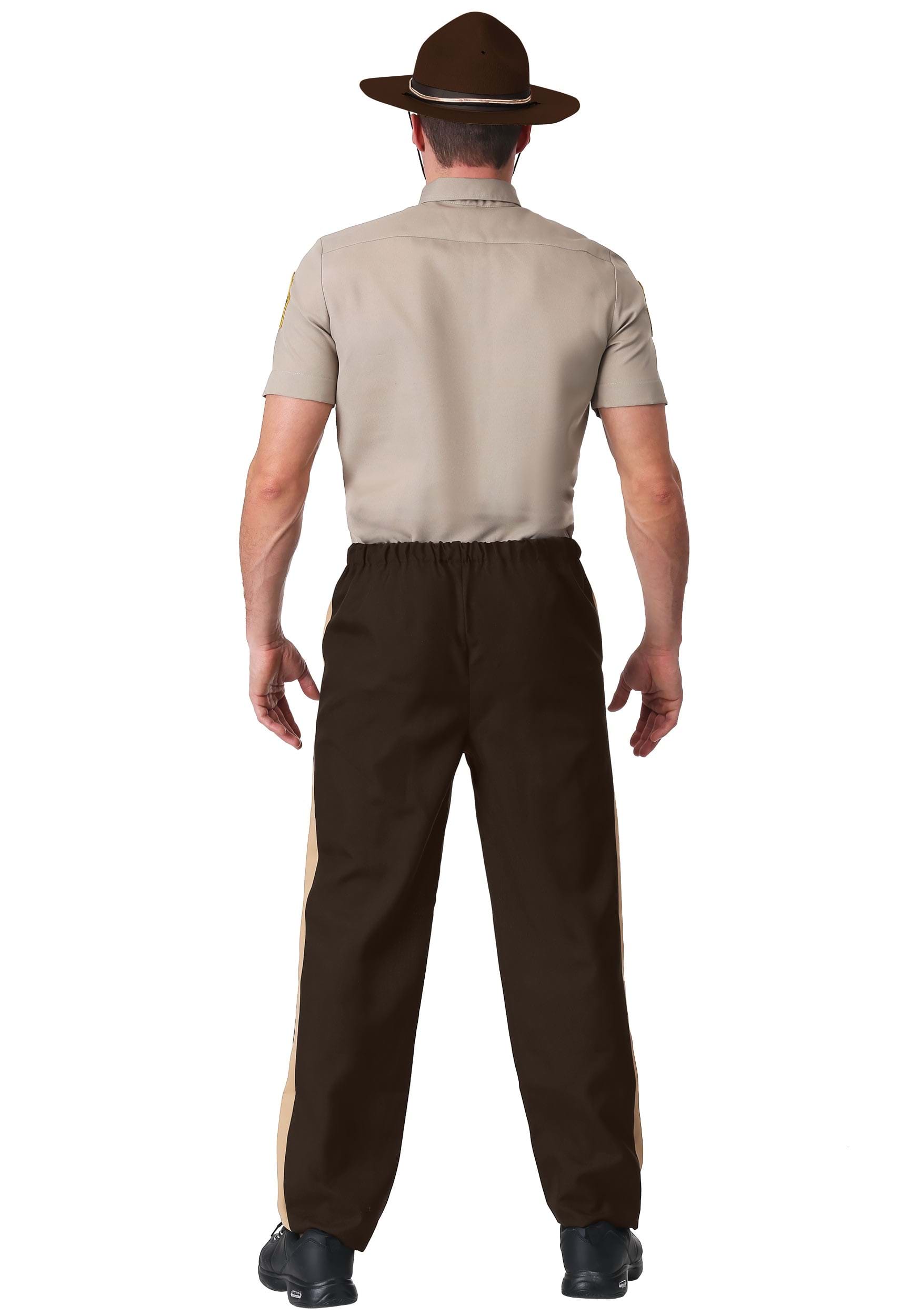 Plus Size Super Troopers State Trooper Costume for Adults