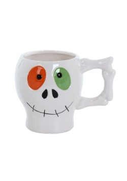 Halloween Festive Ceramic Skull Mug