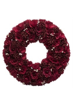 Red Rose 18 Wreath