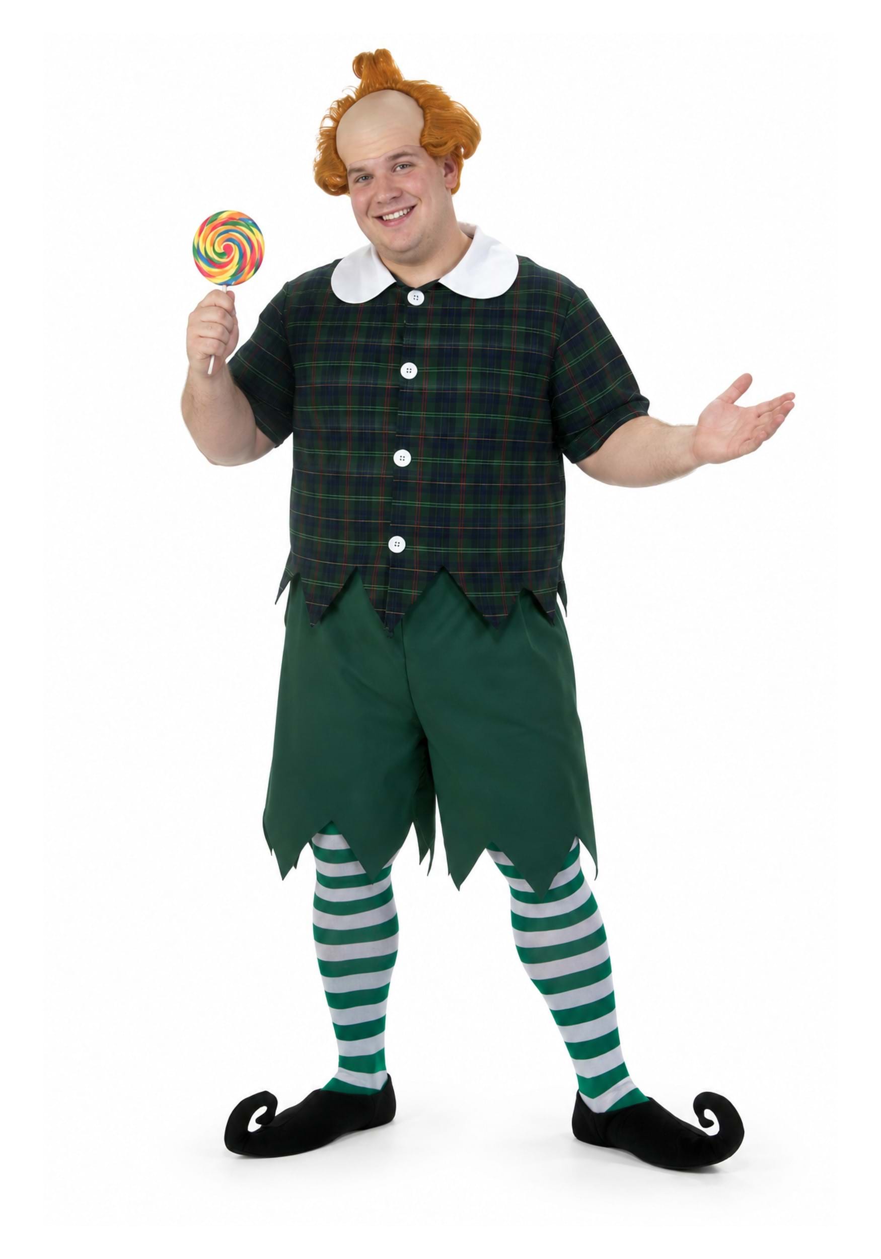 Plus Size Green Munchkin Man Costume