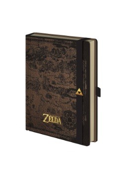 Zelda Hyrule Map Premium Journal
