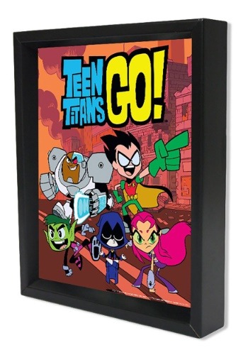 Teen Titans Go! – Group 8x10 Lenticular Shadowbox