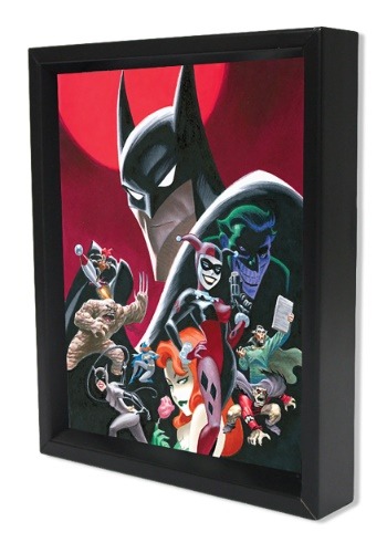 Batman – Animated Series Cast 8x10 Lenticular Shadowbox