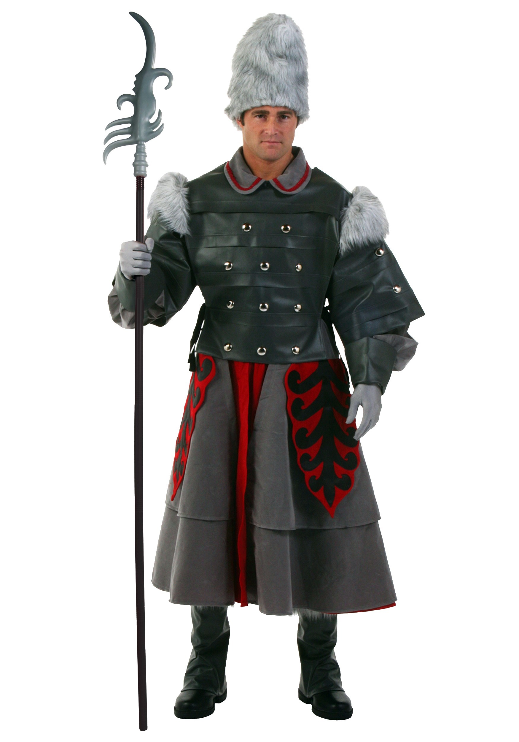 Photos - Fancy Dress FUN Costumes Adult Witch Guard Plus Size Costume | Plus Size Costumes Gray