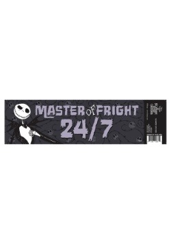Nightmare Before Christmas Jack Fright Master Bumper Sticker