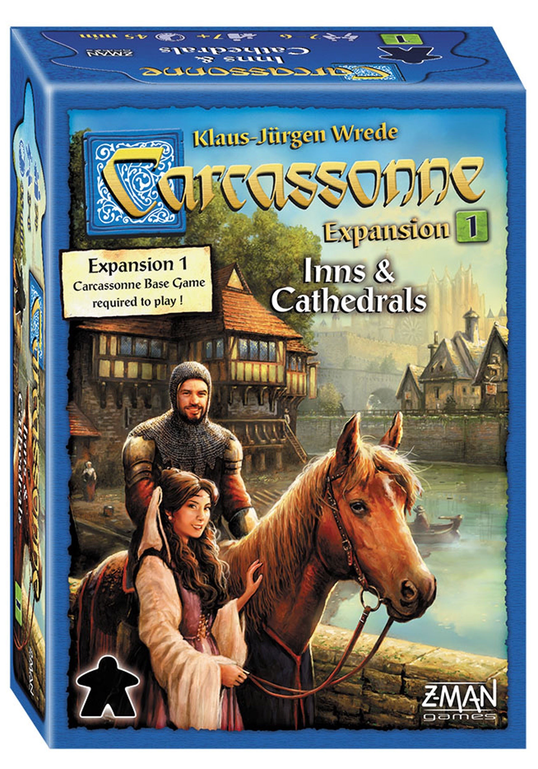 Inns and Cathedrals Expansion for Carcassonne Game
