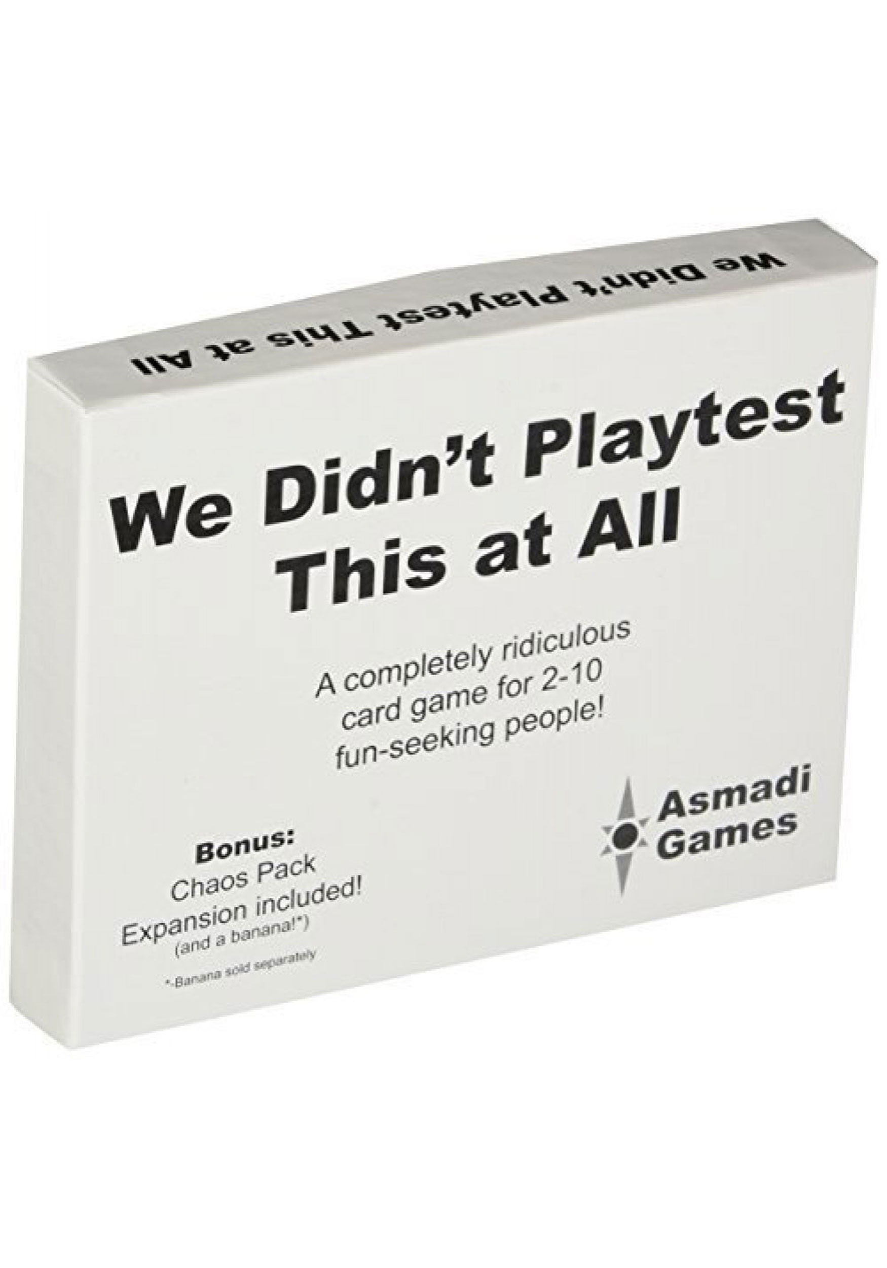 We Didn't Playtest This at All Card Game