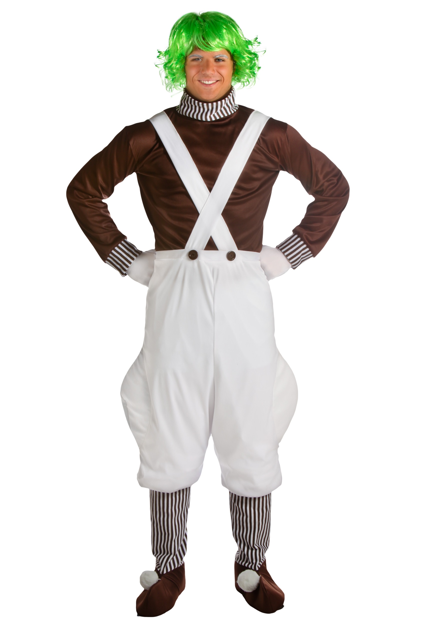 Chocolate Factory Worker Plus Size Costume for Men
