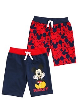 Mickey Mouse Faces Toddler Boys Shorts 2-Pack1