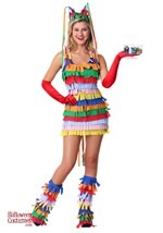 Sexy Plus Size Pinata Costume Alt 2