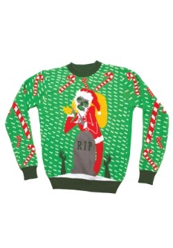 Zombie Santa Ugly Christmas Sweater