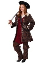 Caribbean Pirate Women's Plus Size Costume1