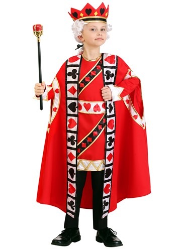 Child King of Hearts Costume