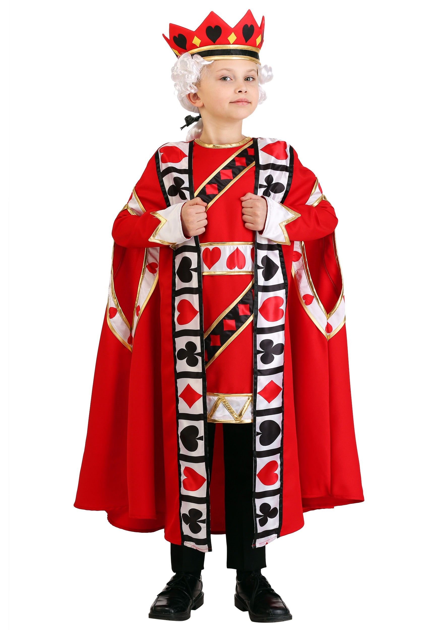King of Hearts Costume for Kids