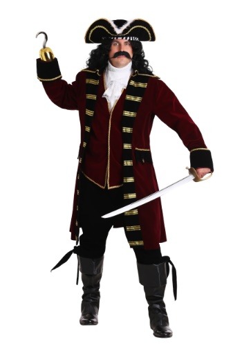Deluxe Captain Hook Plus Size Costume Update1