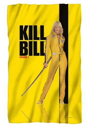 Kill Bill Poster Lightweight Fleece Blanket