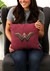 Wonder Woman Movie Logo 14" x 14" Throw Pillow alt 1