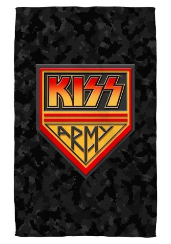 Kiss Army Bath Towel