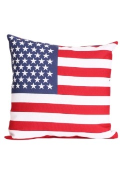 American Flag 14" x 14" Throw Pillow