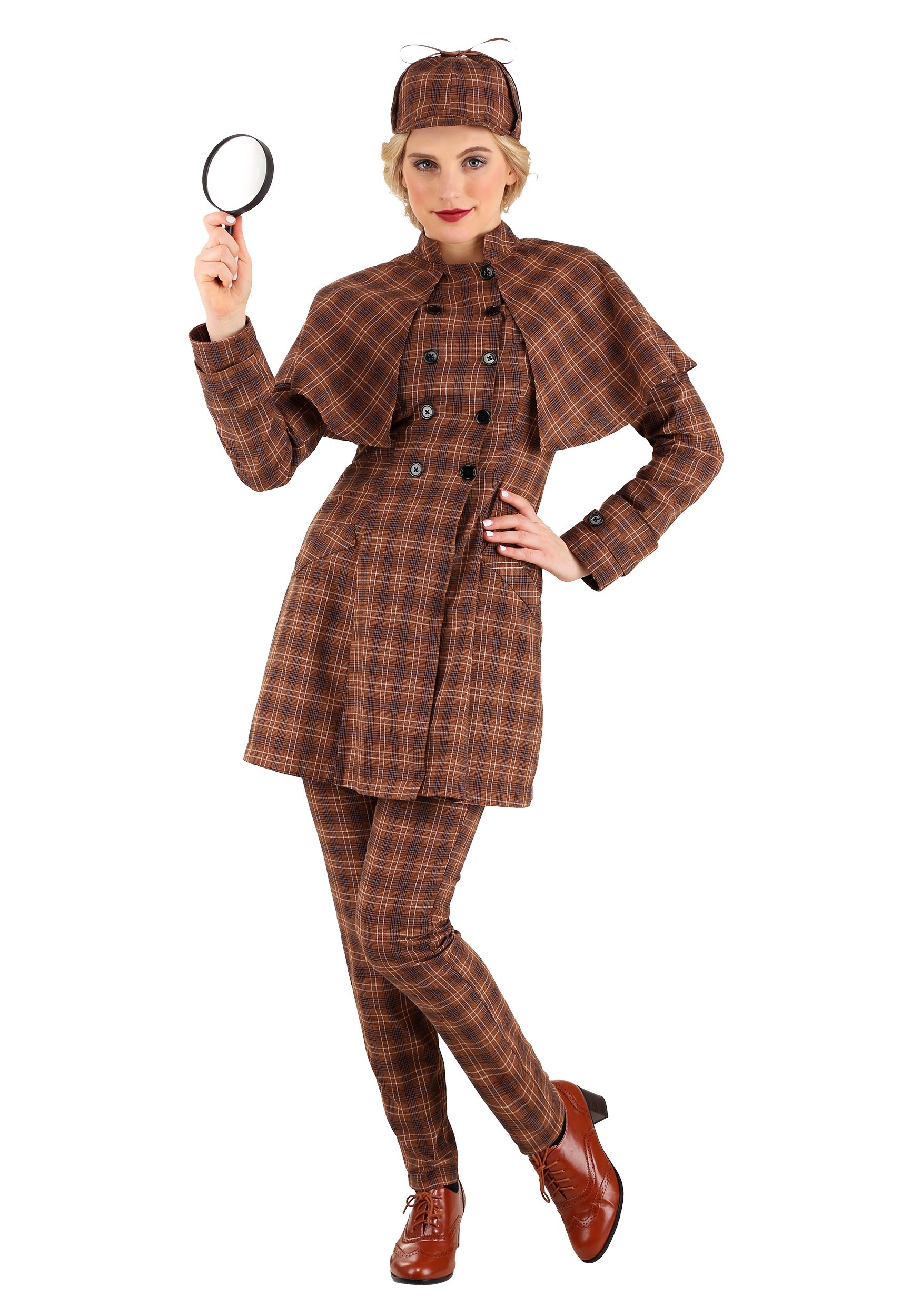 Sherlock Holmes Detective Costume For Women