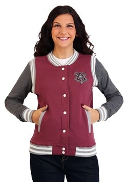 Women's Harry Potter Hogwarts Varsity Jacket Update Main