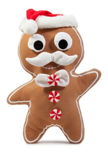 large plush gingerbread man