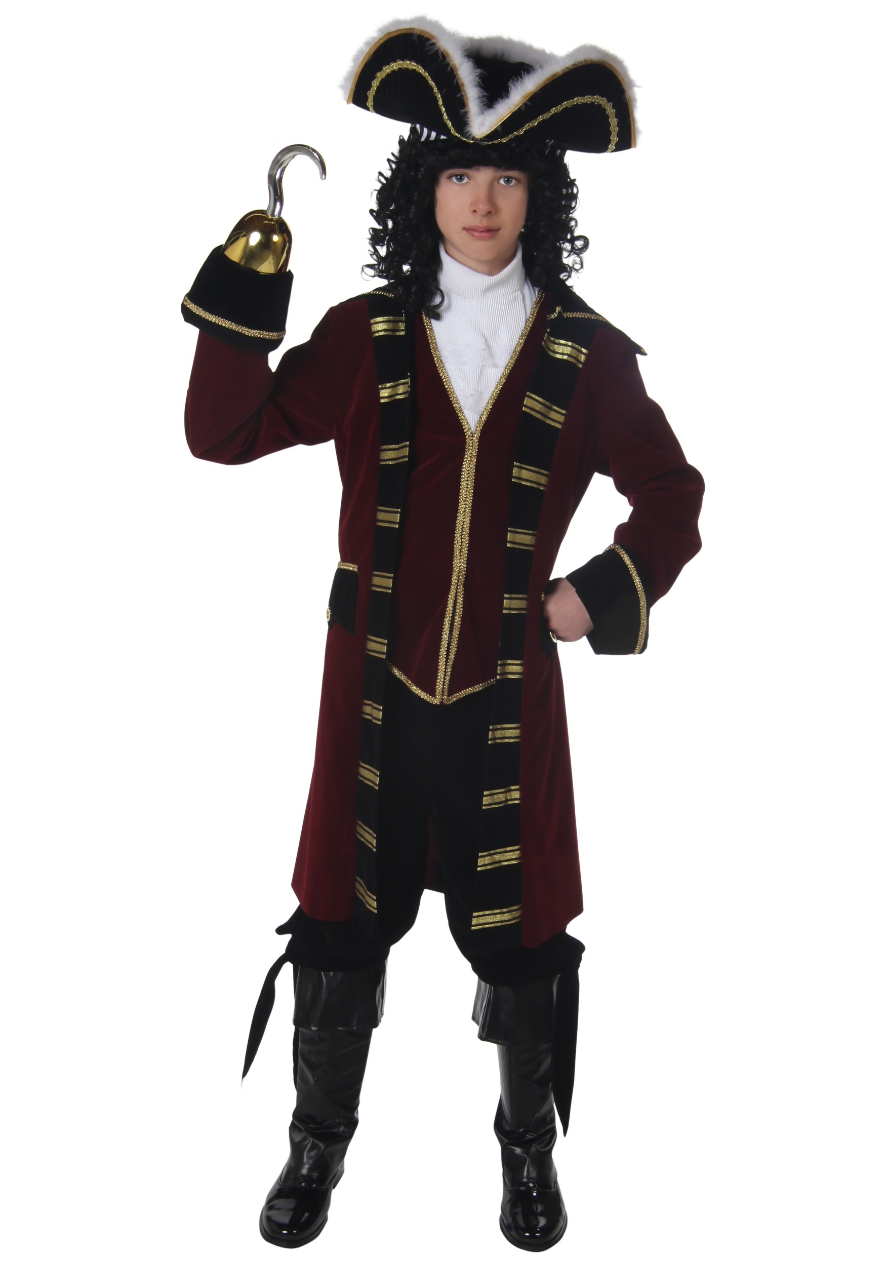 Captain Hook Teen Costume | Exclusive | Made By Us