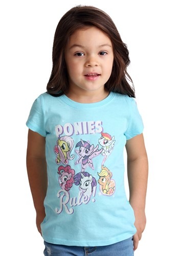 Toddler Girl's My Little Pony Ponies Rule T-Shirt