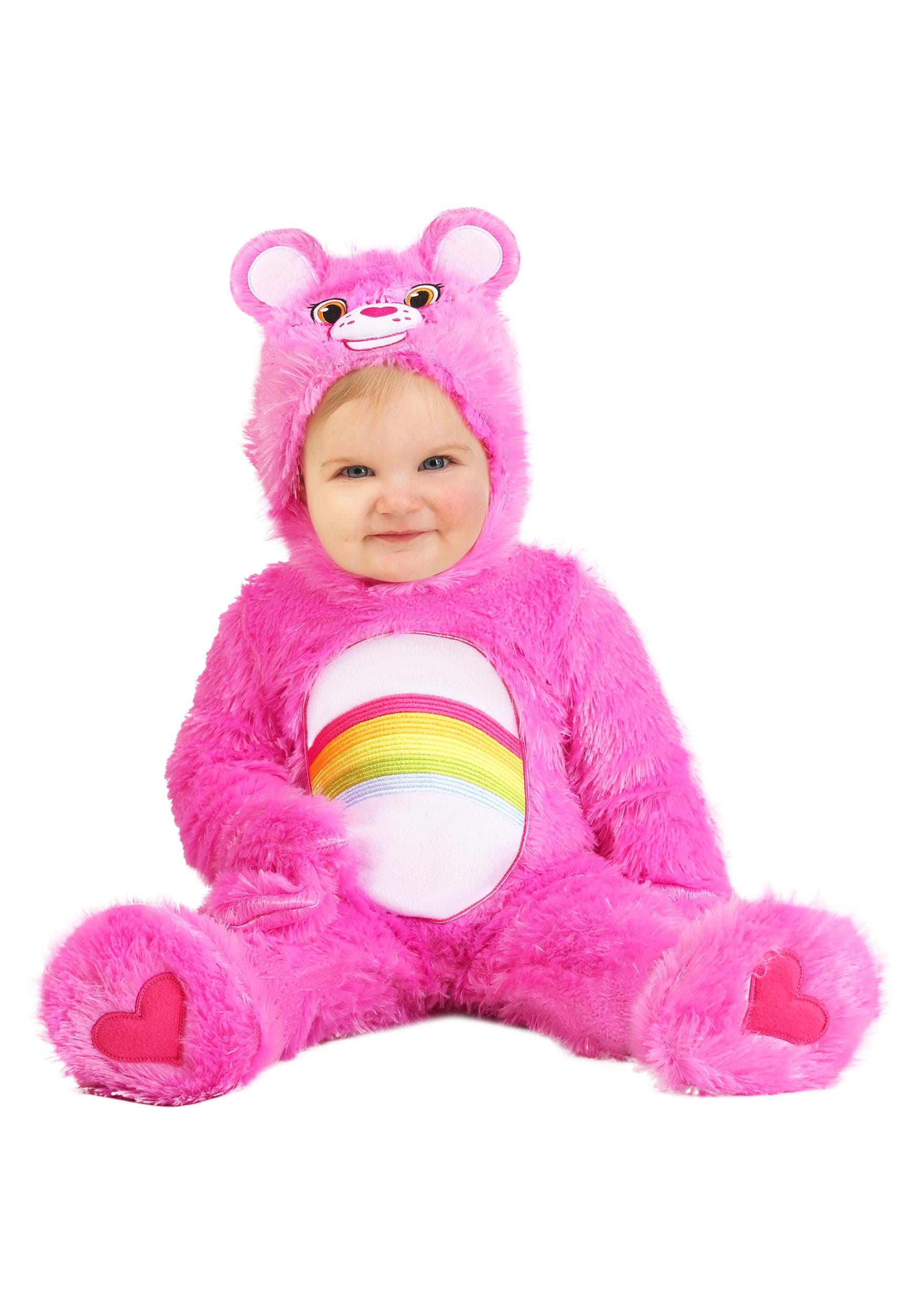 Photos - Fancy Dress CARE FUN Costumes Infant  Bears Cheer Bear Costume Pink/Yellow/Whit 