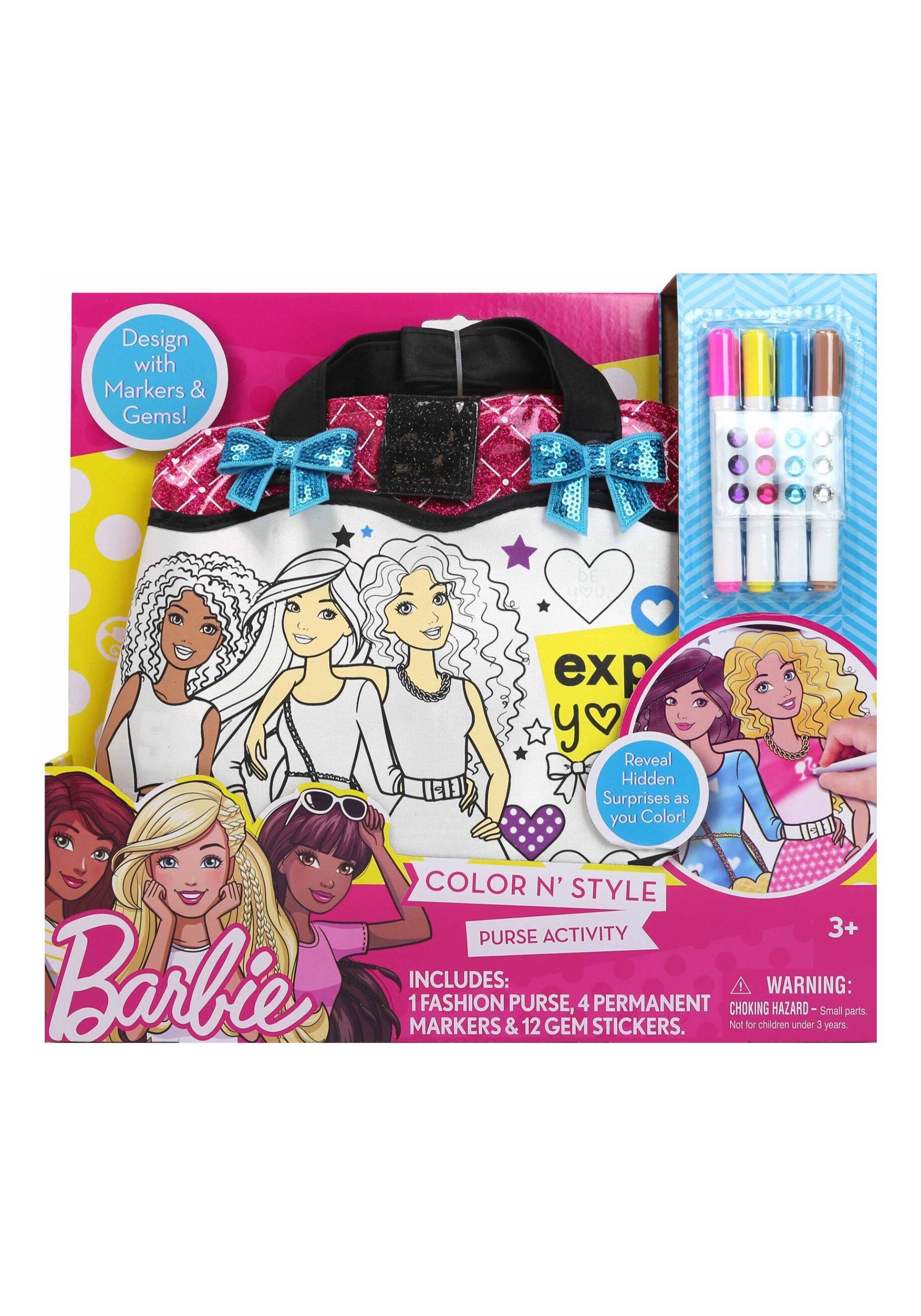 Color N Style Barbie Bag Activity