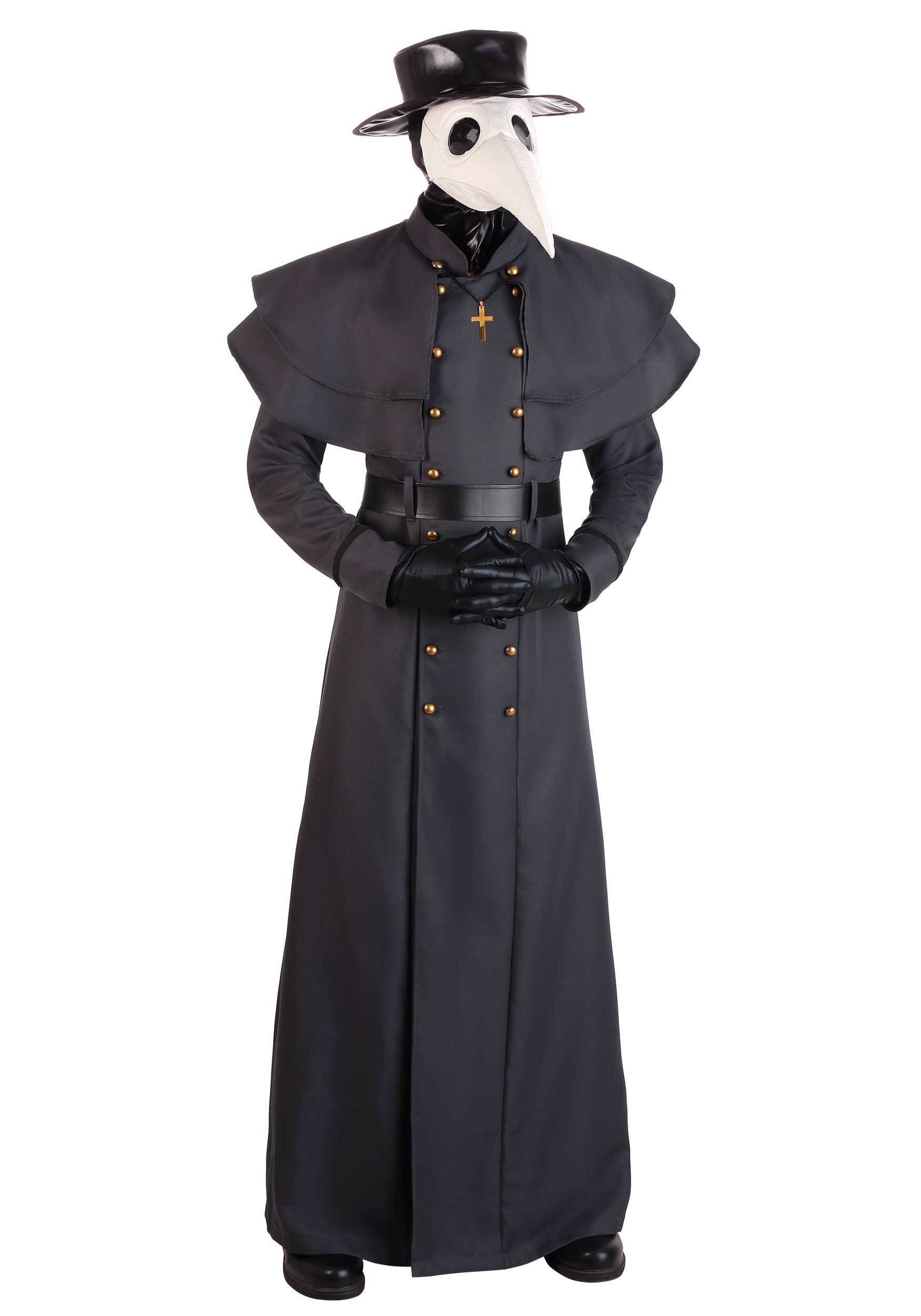 Photos - Fancy Dress Classic FUN Costumes  Plague Doctor Costume for Adults | Scary Adult Costum 