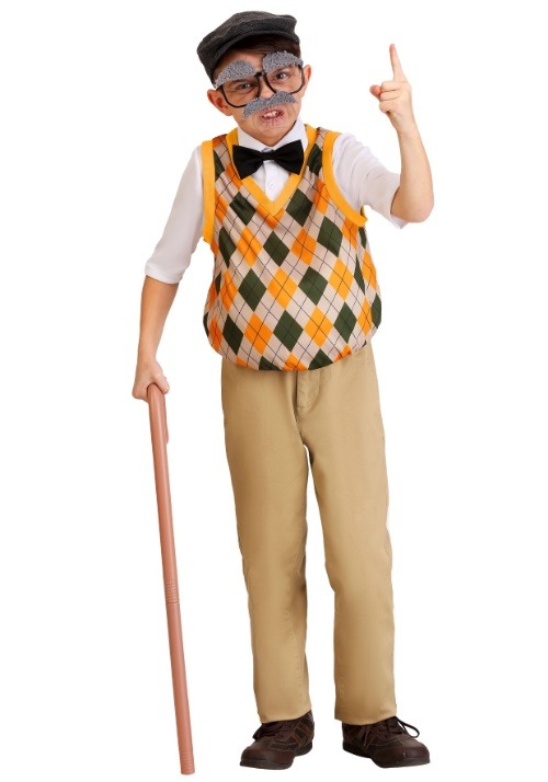 Child Old Man Costume