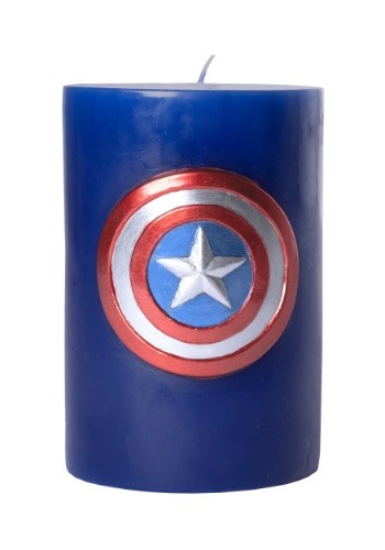 Captain America: Sculpted Insignia Candle