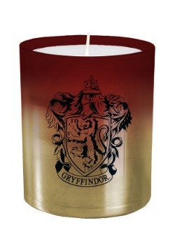 Harry Potter Gryffindor Glass Candle