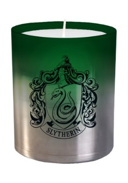 Harry Potter Slytherin Glass Candle