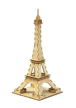 Paris Eiffel Tower 3D Wood Model1