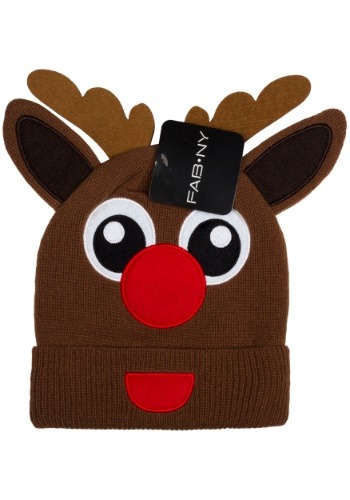 Kids Rudolph Cold Weather Stocking Cap