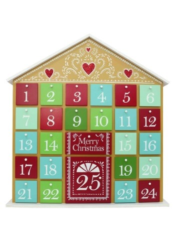 Gingerbread Theme Christmas Advent Calendar