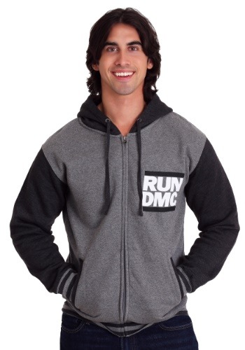 Men's RUN DMC Logo Varsity Hoodie