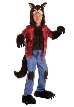 Brown Werewolf Costume for Children