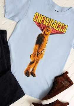 Chewbacca! Mens Light Blue T-Shirt Update