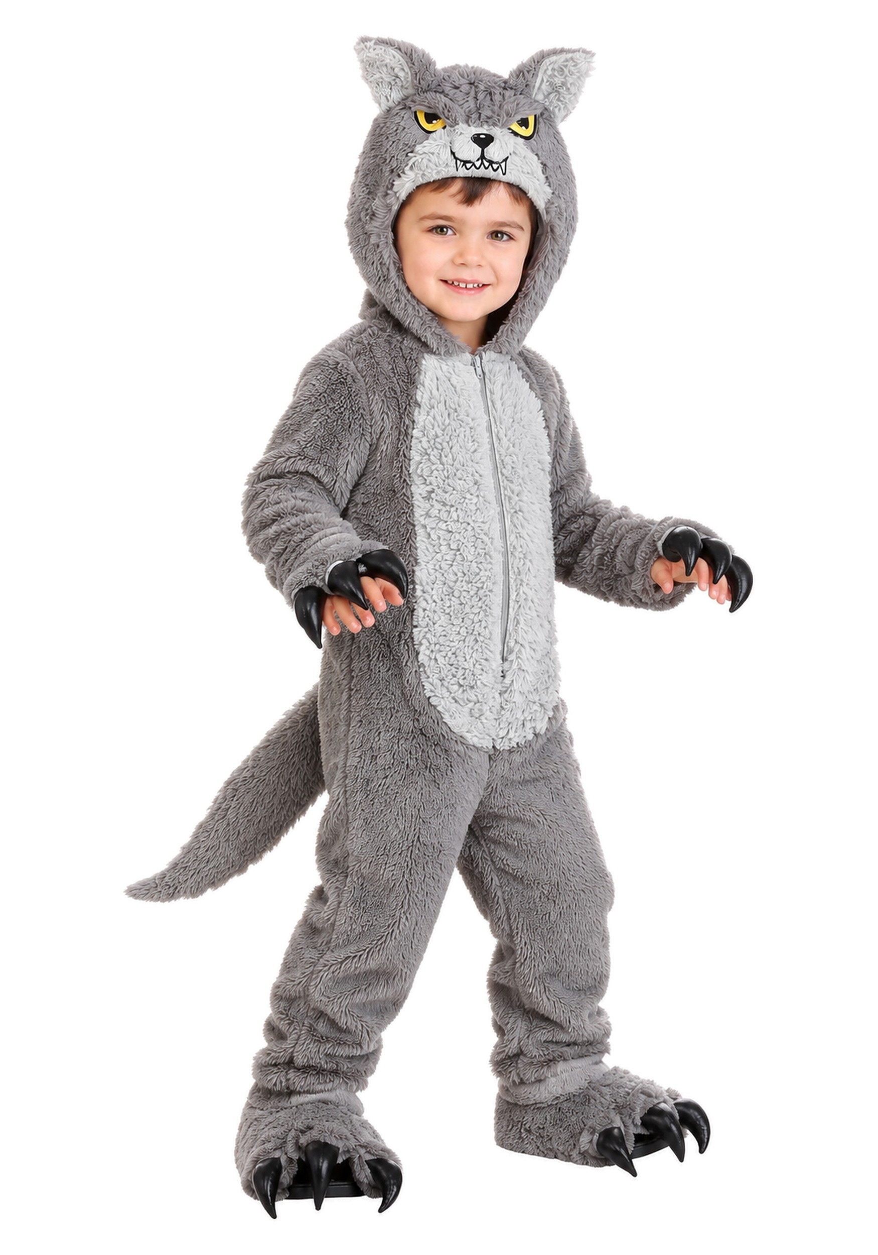 Gray Wolf Costume for Toddlers