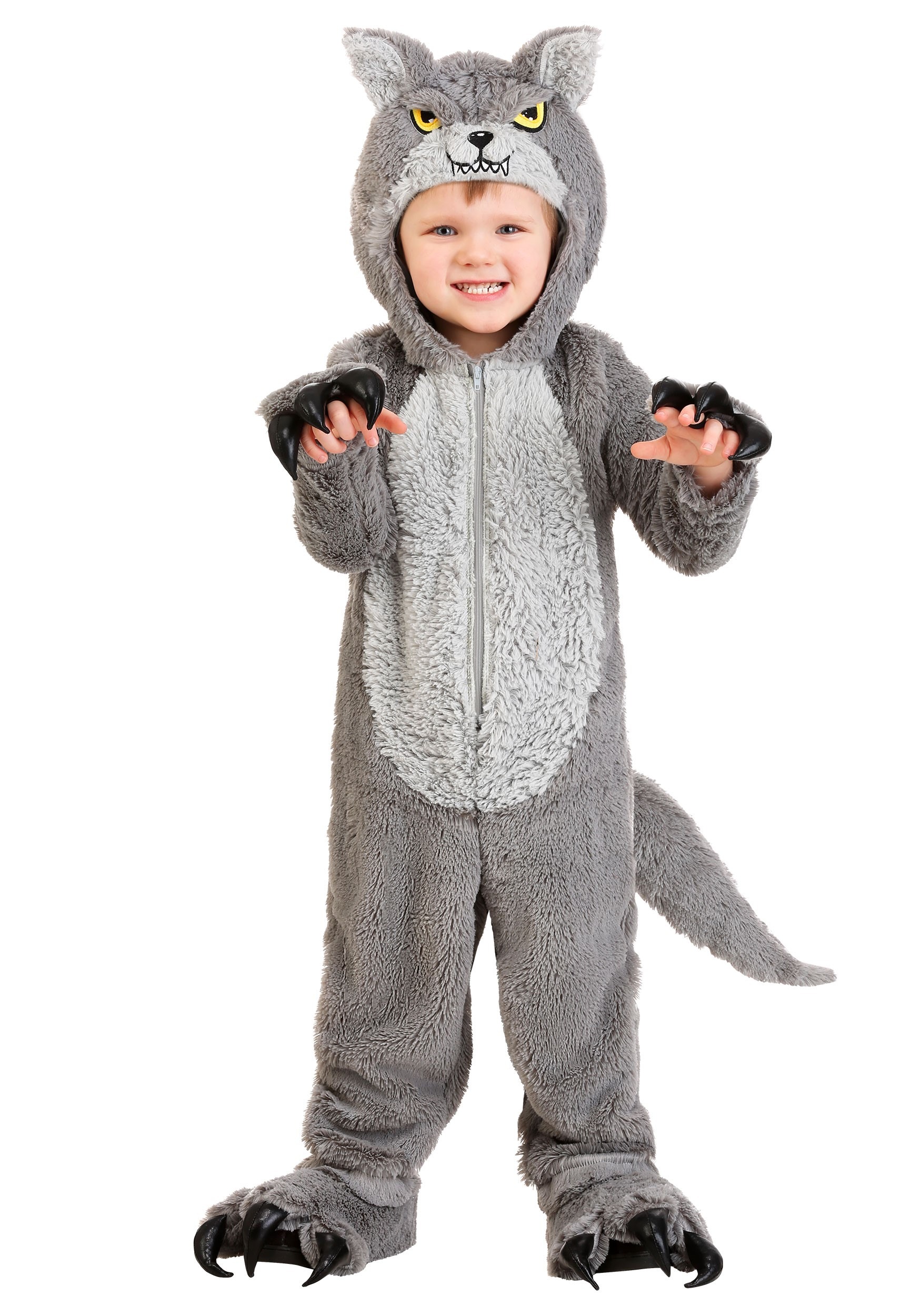 Gray Wolf Costume for Toddlers