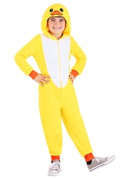 Child Yellow Duck Onesie Alt 1