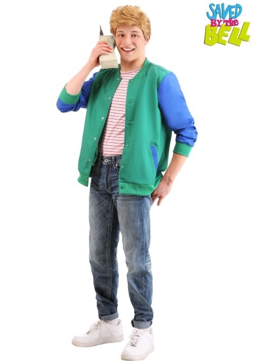 Zack Morris Saved by the Bell Adult Costume