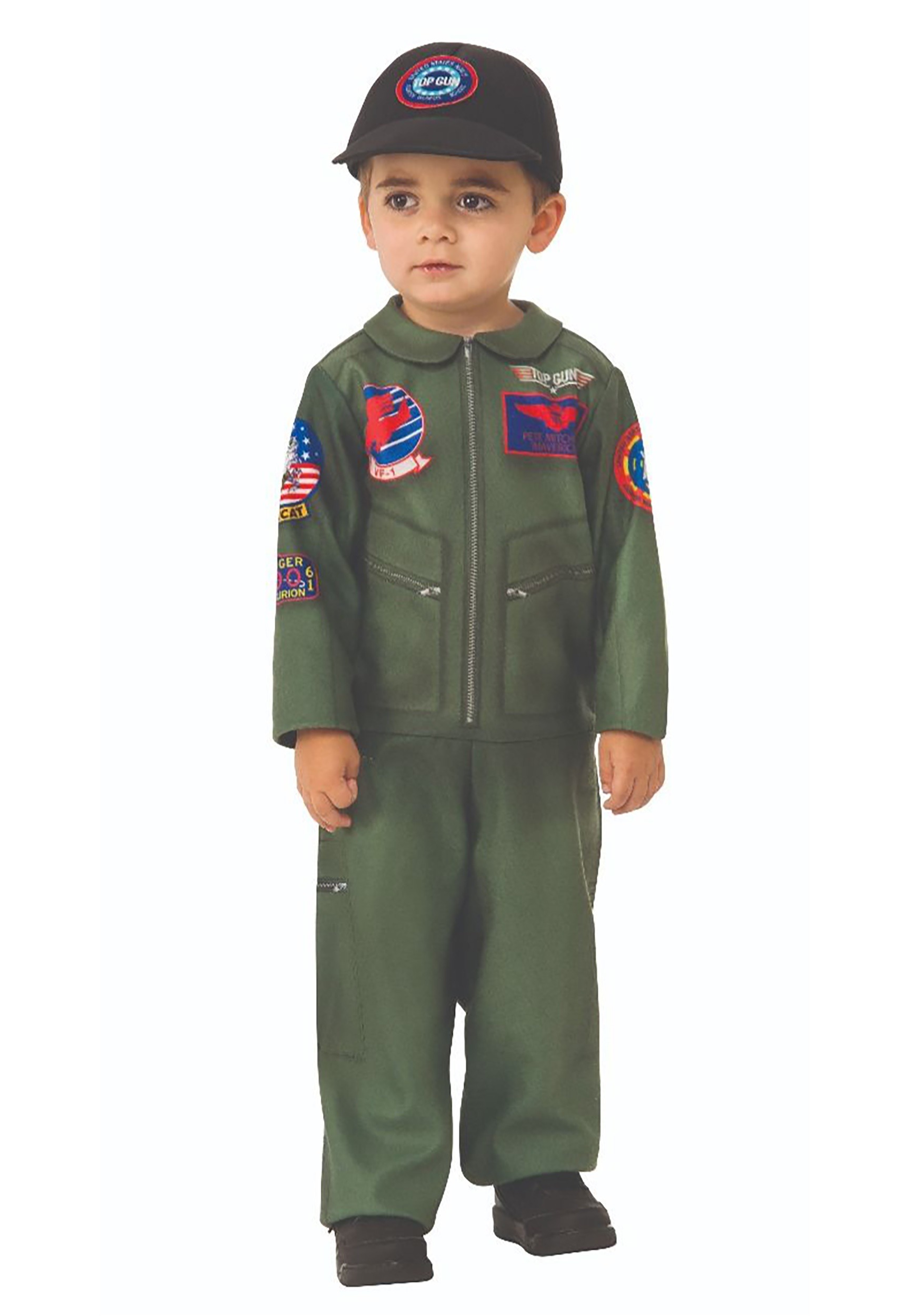 Top Gun Jumpsuit Costume for Toddlers