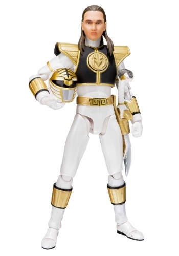 Bandai White Ranger Tamashii Nations SH Figurats Action Figure