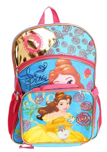 Disney Beauty & the Beast Belle Backpack 3-Piece Set